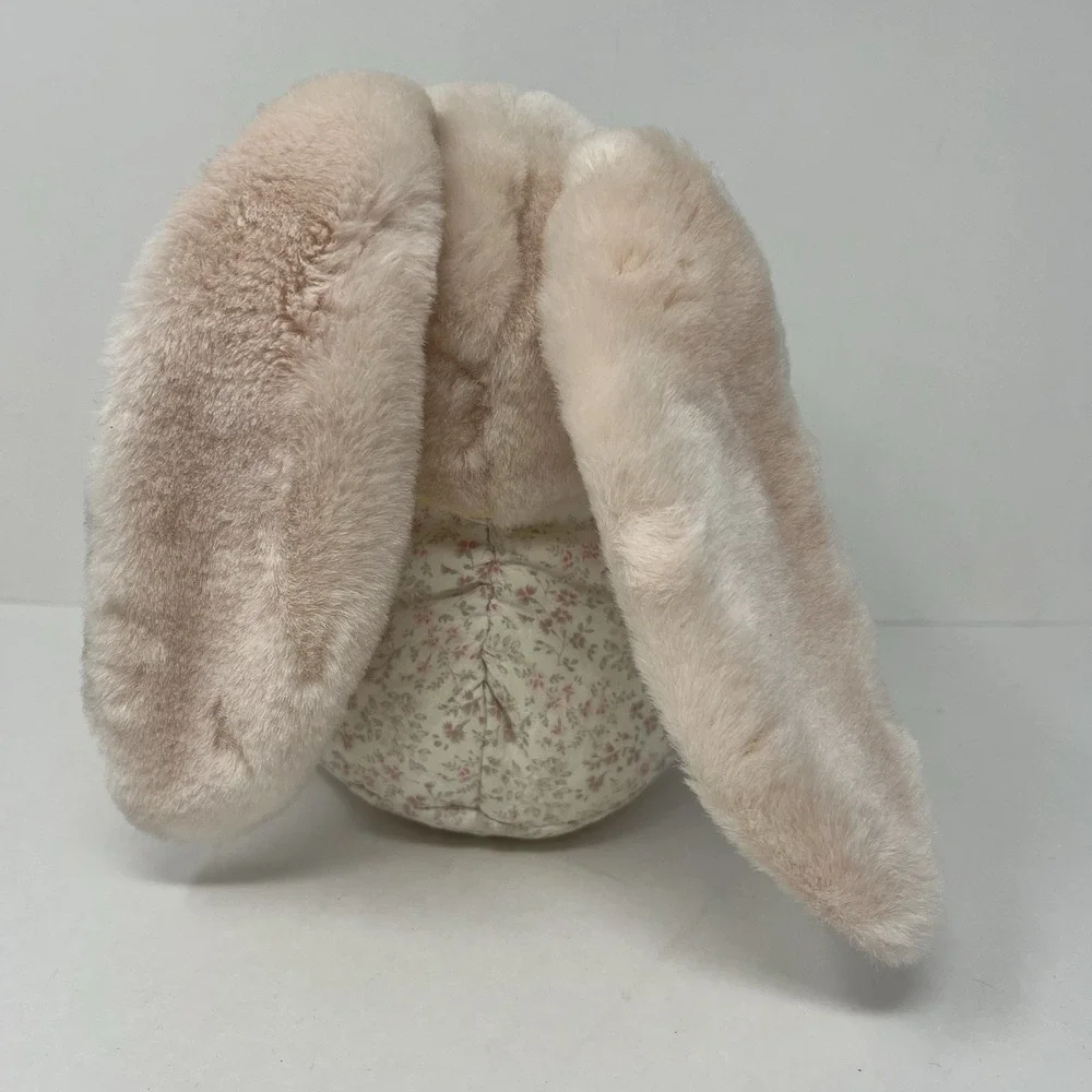 Commonwealth Quilted Bunny Plush rabbit Slippers floppy ears 8